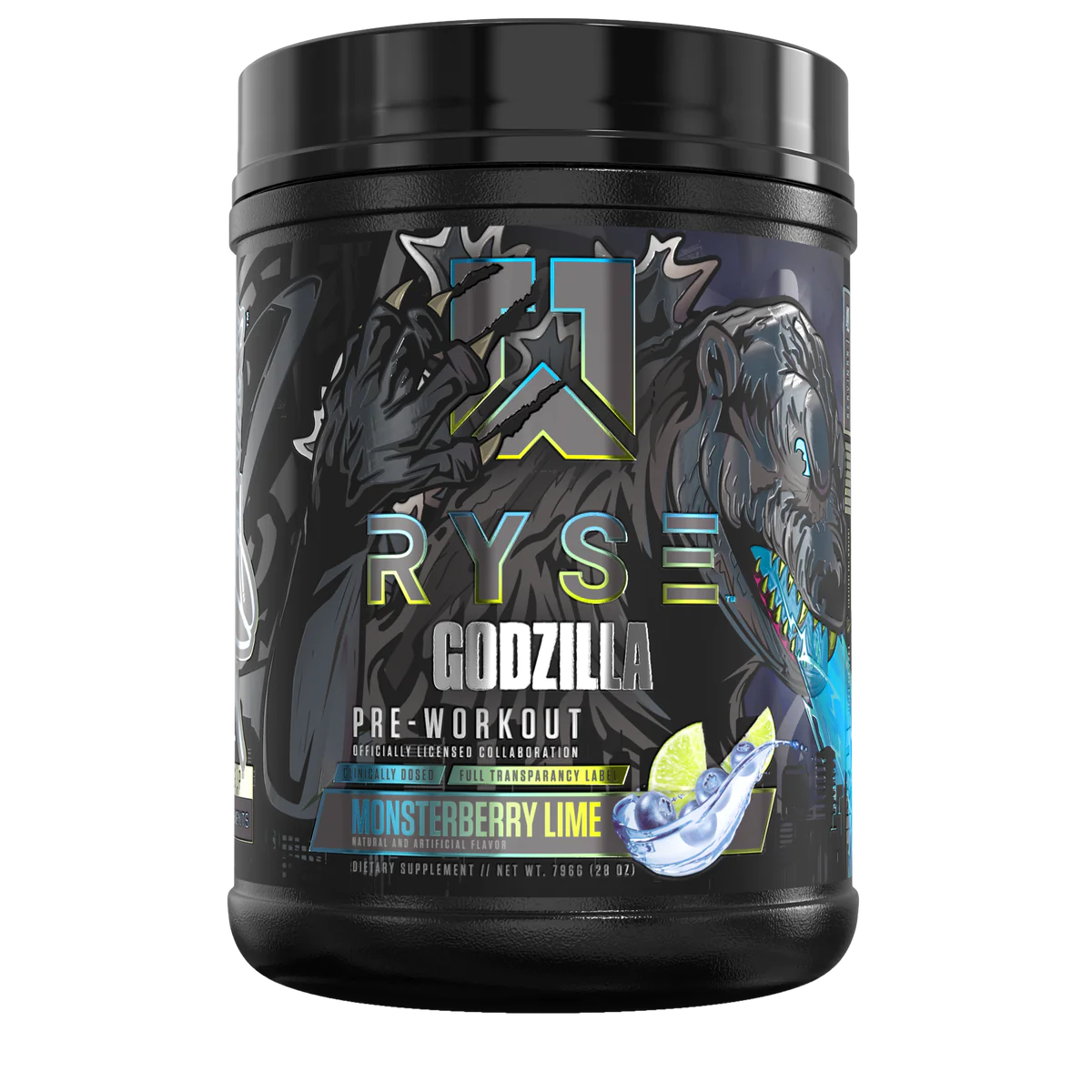 Ryse Godzilla Pre-Workout Monsterberry Lime
